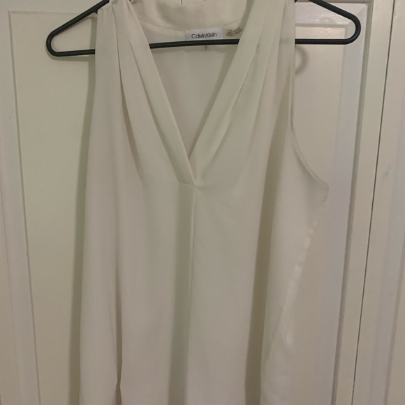 Calvin Klein white work top - Picture 1 of 3